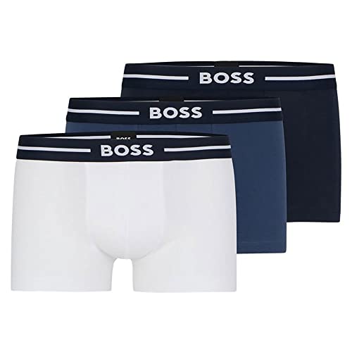 BOSS Men's 3P Bold Trunk, Open Miscellaneous, XL, Open Miscellaneous