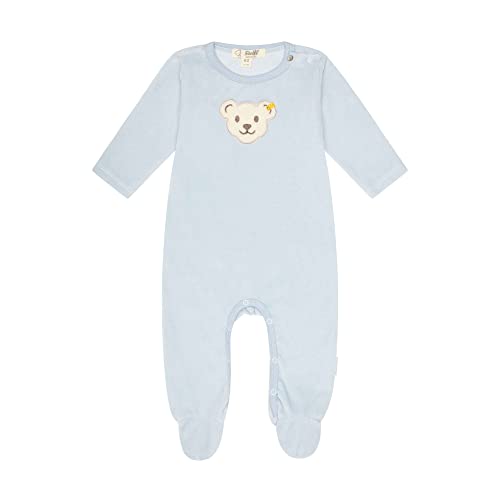 Steiff Unisex Baby Basic piżama dla małych dzieci, Celestial Blue, 68