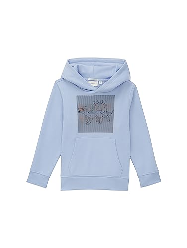 TOM TAILOR Bluza dziecięca dla chłopców, 12819 - Parisienne Blue, 128-134