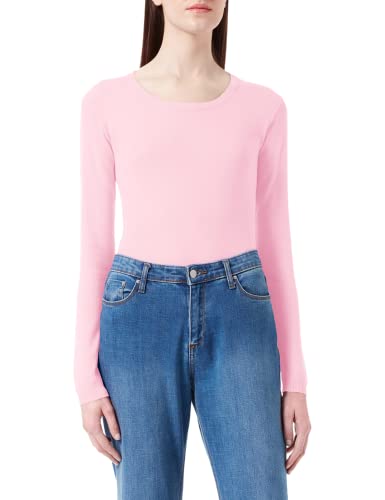 United Colors of Benetton Damski sweter Maglia G/C M/L, Różowa (Lilac Saszetka 14p), XS