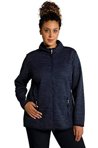 Ulla Popken Damski kardigan z dzianiny, Outerspace, 42-44