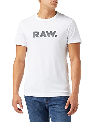 G-STAR RAW koszulka męska holorn, biały (White 8415-110), XXS