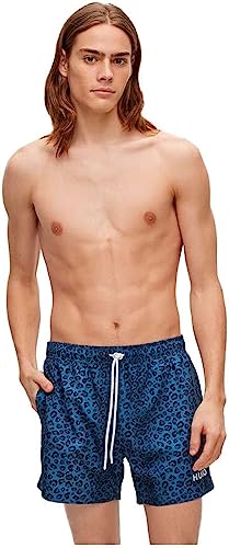 HUGO Męskie szorty kąpielowe Zeb Swim, ciemnoniebieskie 405, XL (DE), Dark Blue405, XL