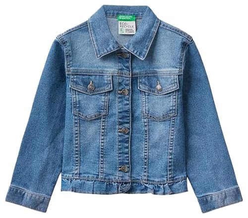 United Colors of Benetton Saszetka Denim Dziewczęca, Niebieski denim 901, 90
