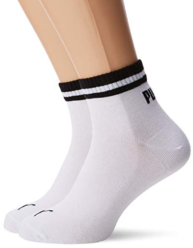 PUMA Heritage skarpety męskie (2 sztuki), biały, 35.5-38 EU