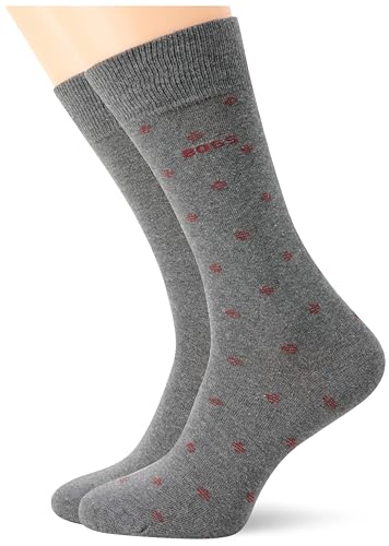BOSS Męskie skarpety regularne, Medium Grey31., 40-46