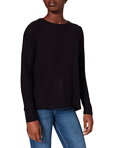 ONLY Damski sweter Onlmayea Life L/S Cc KNT, Czarny/szczegół: czarna koronka., S