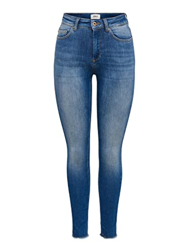 ONLY OnlBlush Mid dżinsy damskie skinny fit, niebieski (medium blue denim), M