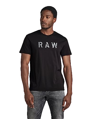 G-STAR RAW Raw Koszulka męska, Czarny (Dk Black D22776-c506-6484), L
