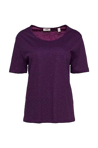ESPRIT T-shirt damski, 653/ciemny róż 4, XXL