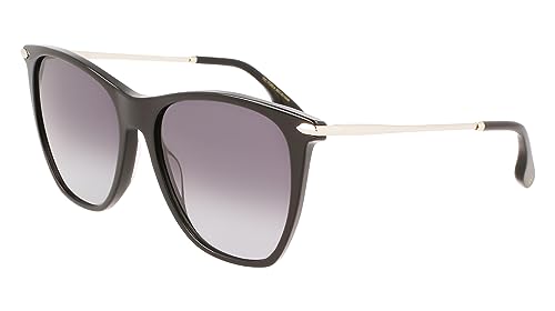 Victoria Beckham Unisex Vb636s okulary przeciwsłoneczne, 001 czarne, 58, 001 czarny, 58