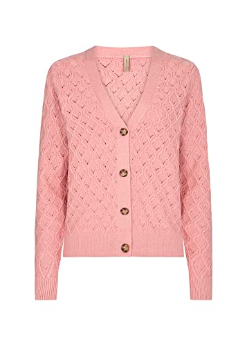 SOYACONCEPT Damski kardigan z dzianiny, rose, M