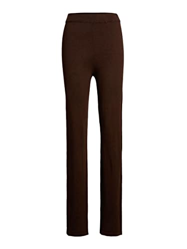 JACK & JONES Damskie spodnie do biegania Jjxx Jxharper Soft Knit Pant Noos, Demitasse, M
