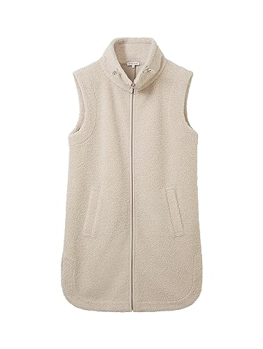 TOM TAILOR Bluza damska, 32398 - Clouds Grey Melange, S