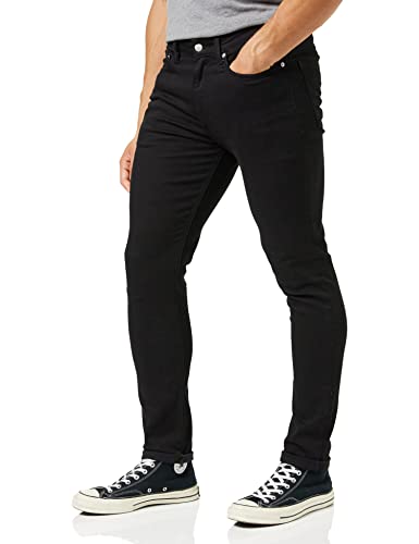 Calvin Klein Jeans Spodnie męskie skinny, Płukanie dżinsowe, 33W / 32L