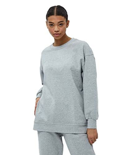 Beyond Now Damska bluza Blaire GOTS, Szary Melanż, L