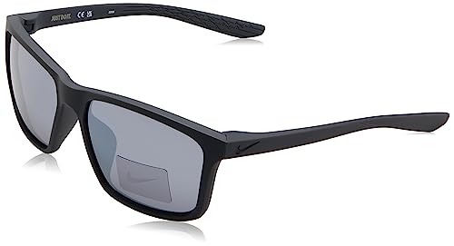 NIKE Sun Unisex Dorosły Okulary przeciwsłoneczne, Matte Anthracite/Grey/Slvr, 60/17/135