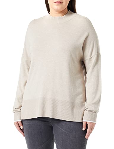 s.Oliver BLACK LABEL Damski sweter z dzianiny, brązowy, 46 (DE)