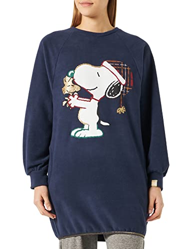 United Colors of Benetton Sweter damski, Ciemnoniebieski 13c, M