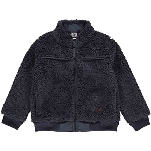 Müsli by Green Cotton Boy's Pocket Fleece Jacket, Night Blue, 116, niebieski (Night Blue), 116