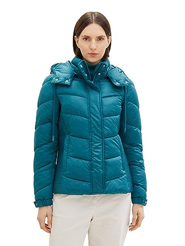 TOM TAILOR Damska kurtka 1037565, 32505-Shaded Spruce, L, 32505 - Shaded Spruce, L