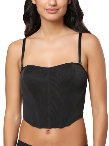 Triumph Damski biustonosz Signature Sheer, Schwarz, XXL
