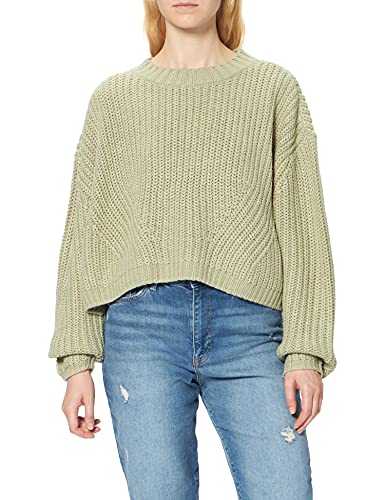 Urban Classics Ladies Wide Oversize Sweater Bluza Kobiety , softsalvia , S