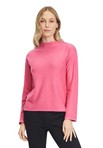 Betty Barclay Damski sweter z dzianiny 5894/1026 krótki rękaw 1/1, różowy flambé, 40, Pink Flambé, 40