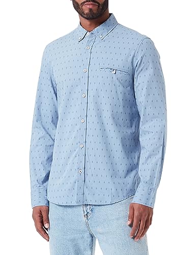 MUSTANG Męska koszula w stylu casual, klasyczna koszula, AOI romby AOP_12422, 3XL, Aoi romby Aop_12422, 3XL