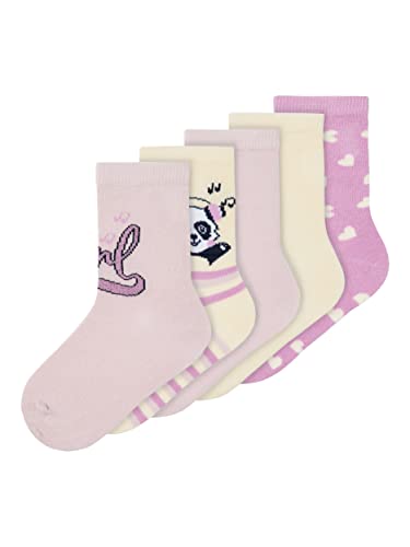 NAME IT Skarpety dziewczęce, Smoky Grape, 28-30