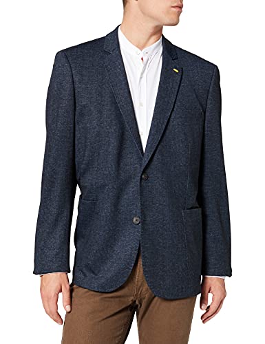 camel active Męska marynarka 448655R81, Ciemnoniebieski, 56 PL
