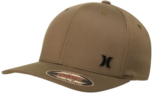 Hurley Męska czapka z daszkiem M Iron Corp Hat, zielony (Medium Olive), S