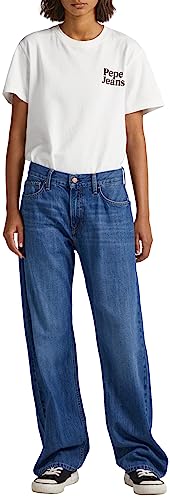Pepe Jeans Dżinsy damskie Nicky Noughties, Niebieski (denim), 33W / 30L