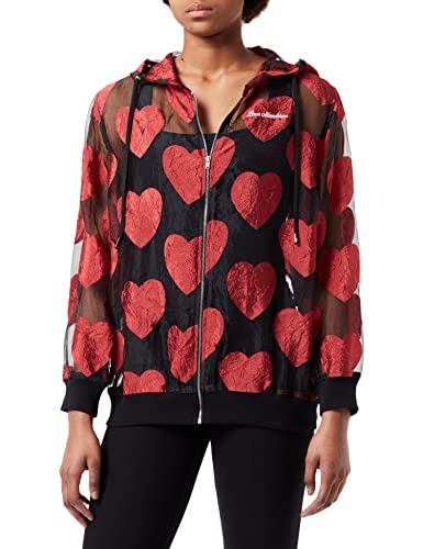 Love Moschino Kurtka damska z zamkiem błyskawicznym, F.NERO-CUOR.RED, S