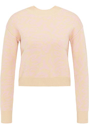 myMo Damski sweter z dzianiny 124038_Beige_M_12409847, M