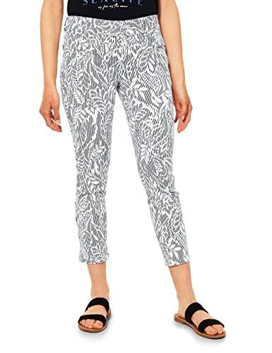 Street One Damskie spodnie bawełniane A375245 7/8, Dark Vintage Blue, W40/L26