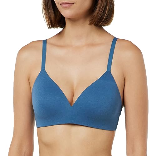 Sloggi Happy Cotton P biustonosz wyściełany, LIBERTY BLUE, 75B