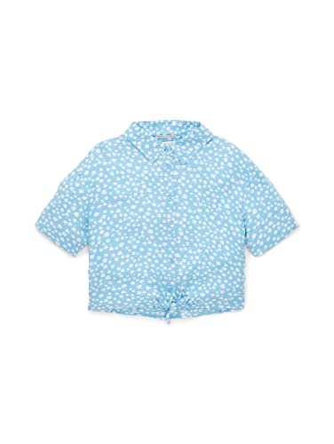TOM TAILOR Dziewczęta Bluzka 1035166, 32117 - Blue Flower Print, 176