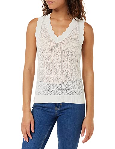 Peppercorn Damski top z dzianiny Marie, Cloud Dancer, XS, Tancerz w chmurze, XS