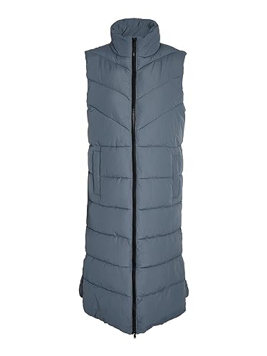 Noisy may Damska kamizelka NMDALCON S/L X-Long NOOS pikowana kamizelka, Stormy Weather/Szczegóły: DTM Lining, L, Stormy Weather/Szczegóły: podszewka dtm, L