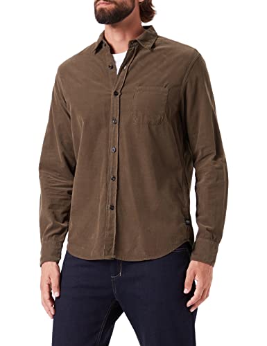 Replay Koszula męska, 335 Military Green, L