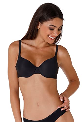Lovable Invisible Lift Supreme Biustonosz z fiszbinami Kobiety, Czarny, 75B