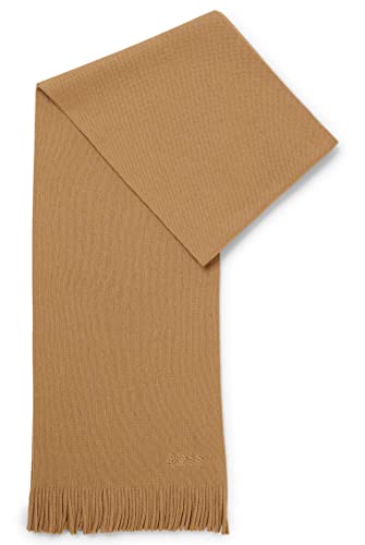BOSS Męski szalik albas-l, Medium Beige260, jeden rozmiar