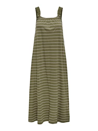 ONLY Women's ONLMAY S/L Mix Dress JRS letnia sukienka, Mermaid, L, Mermaid, L