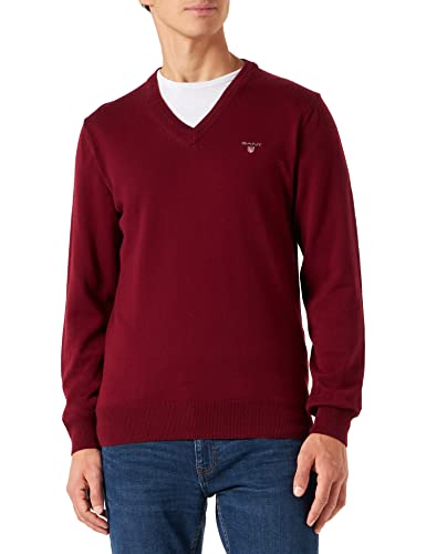 GANT sweter męski, Plumped Red, L