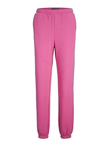 JACK & JONES Damskie spodnie JXABBIE HW REL Every Brush Pants NOOS do biegania, róża Carmine Rose/Print: Magenta JJXX Logo, S