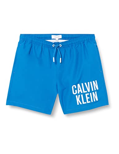 top Calvin Klein Chłopiec średni sznurek, Niebieski dynamiczny, 14-16 Lat