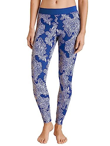 CALIDA Elastyczne legginsy damskie, Sodalite Blue, 48-50