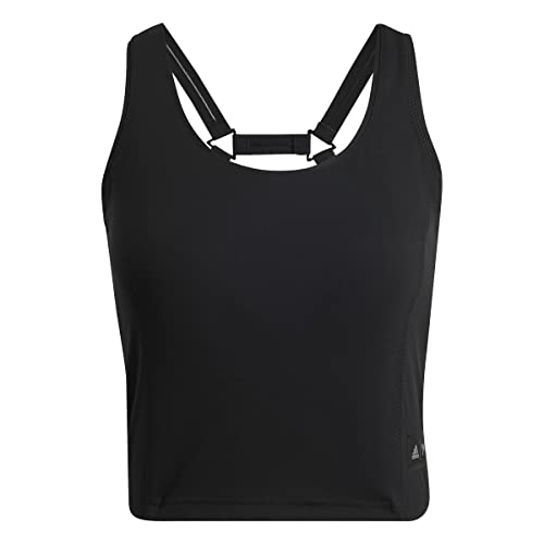 adidas Damski top bez rękawów W Prly Rfto T, czarny, XXL