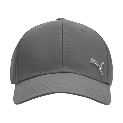 PUMA Męska czapka Evercat ze stopu Stretch Fit Baseball, Szary/Srebrny, L-XL
